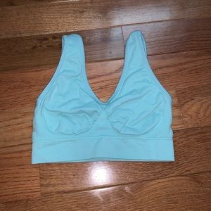 Teal Sports Bra